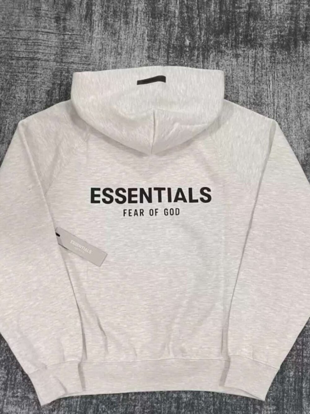 FOR OF GOD ESSENTIALS SS22 HOODILE LIGHT